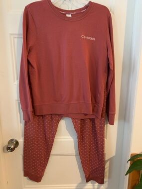 Calvin Klein women's Dusty Rose Pajama Set